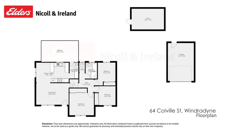 Floorplan of Homely house listing, 64 Colville Street, Windradyne NSW 2795