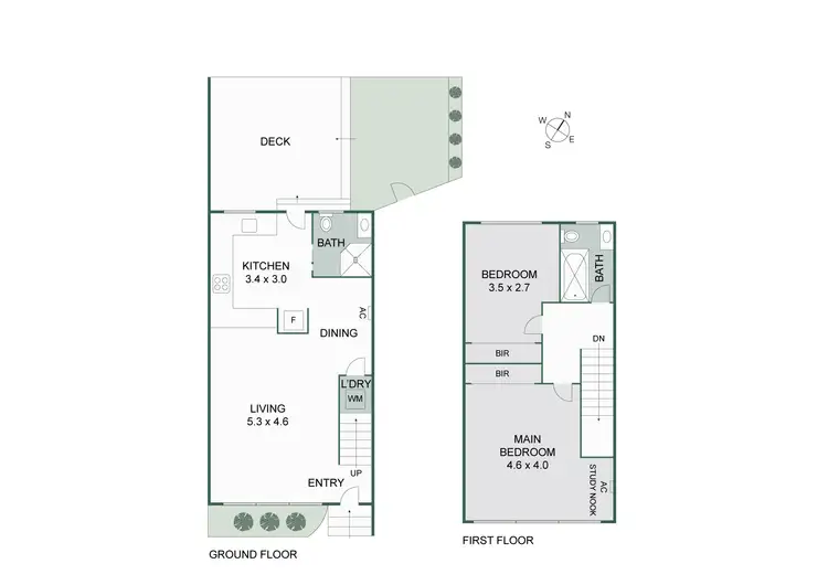 Floorplan of Homely unit listing, 7/124 Station Street, Aspendale VIC 3195