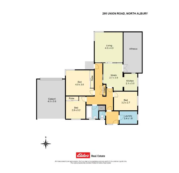 Floorplan of Homely house listing, 295 Union Road, North Albury NSW 2640