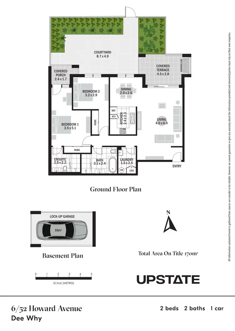 Floorplan of Homely apartment listing, 6/52-58 Howard Avenue, Dee Why NSW 2099