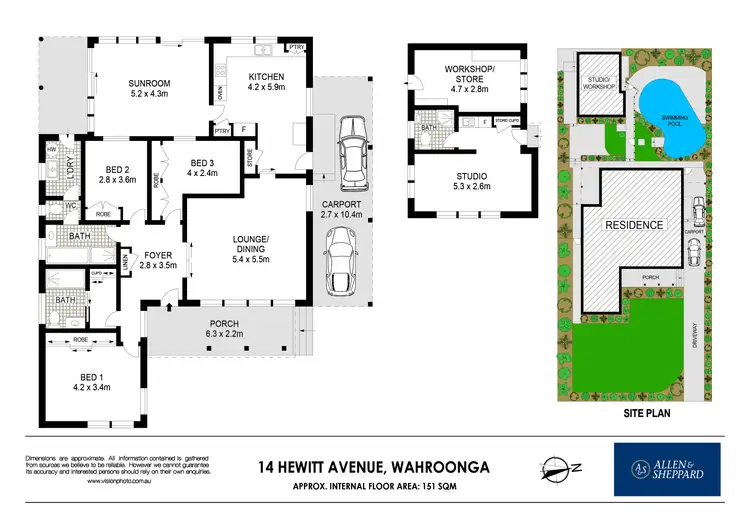 Floorplan of Homely house listing, 14 Hewitt Avenue, Wahroonga NSW 2076