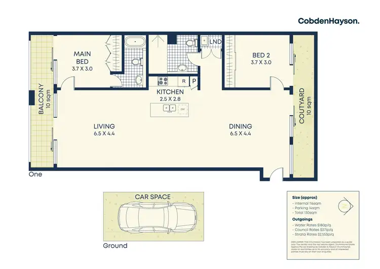 Floorplan of Homely apartment listing, 116/23 Corunna Road, Stanmore NSW 2048