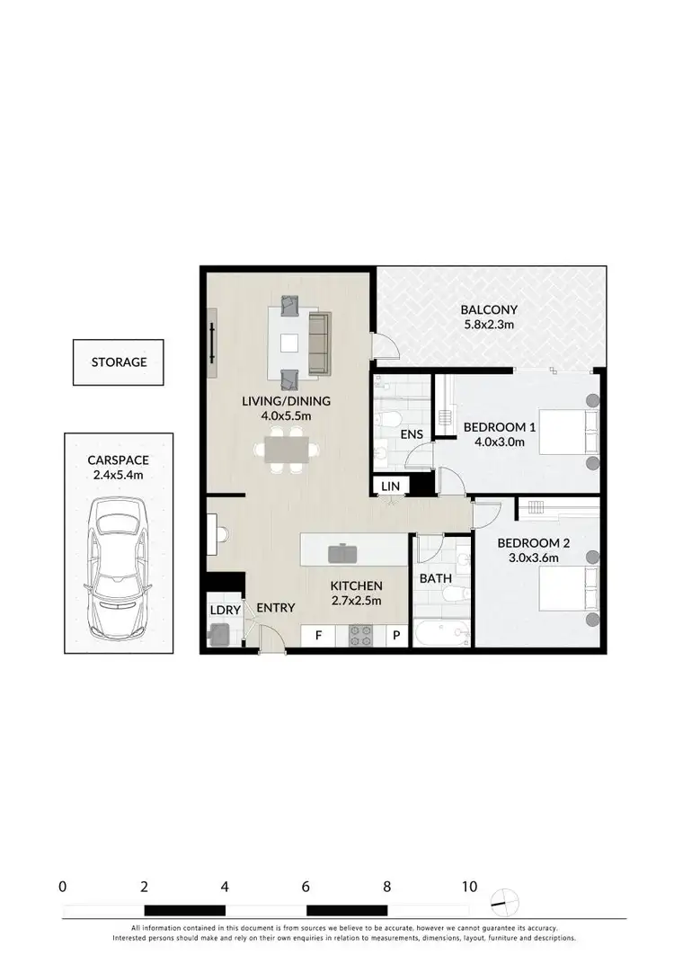 Floorplan of Homely apartment listing, 536/2 Morton Street, Parramatta NSW 2150