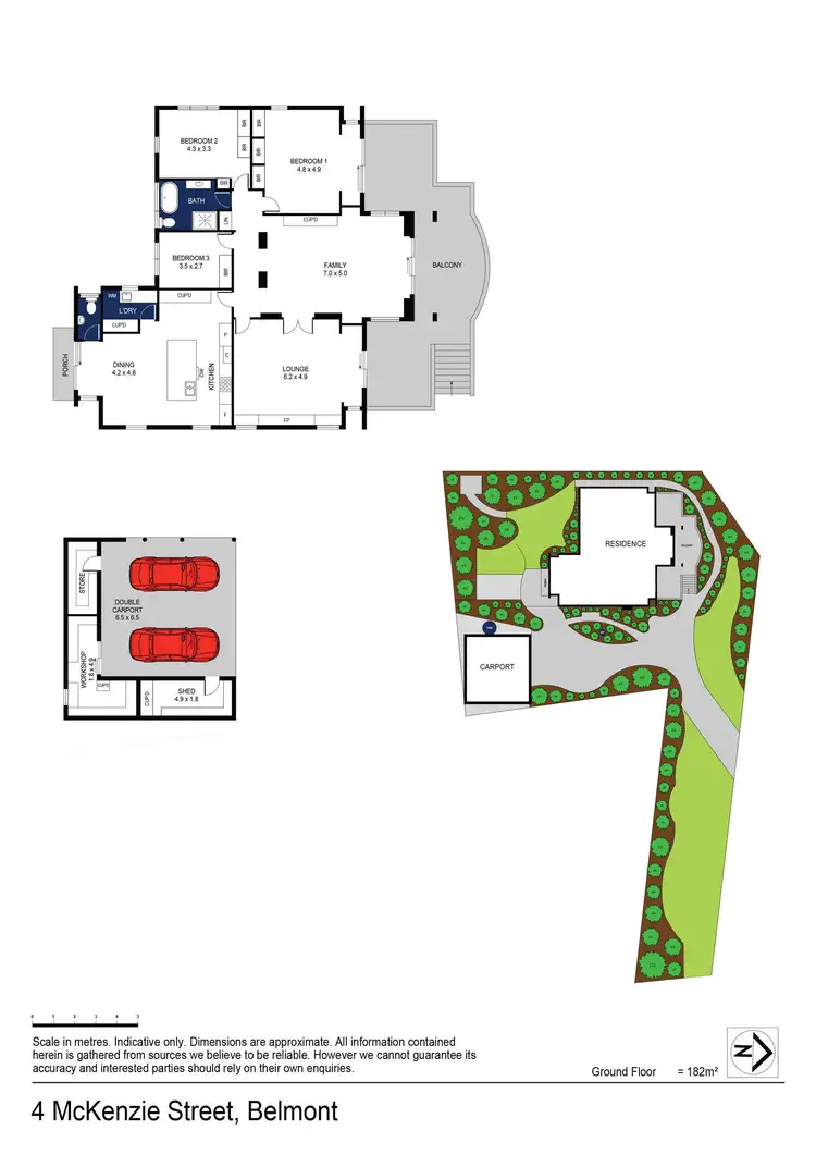 Floorplan of Homely house listing, 4 McKenzie Street, Belmont VIC 3216
