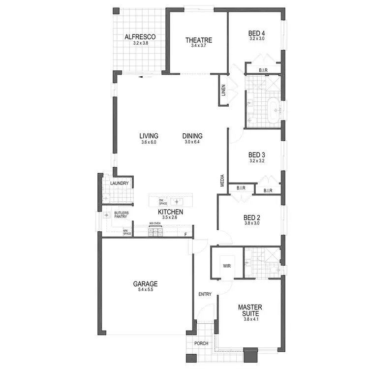 Floorplan of Homely house listing, 23 Tillage Drive, Lochinvar NSW 2321