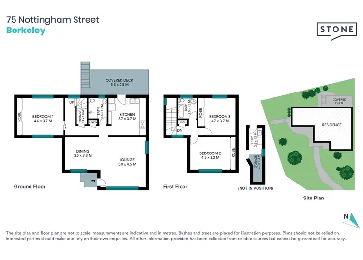 Floorplan of Homely house listing, 75 Nottingham Street, Berkeley NSW 2506