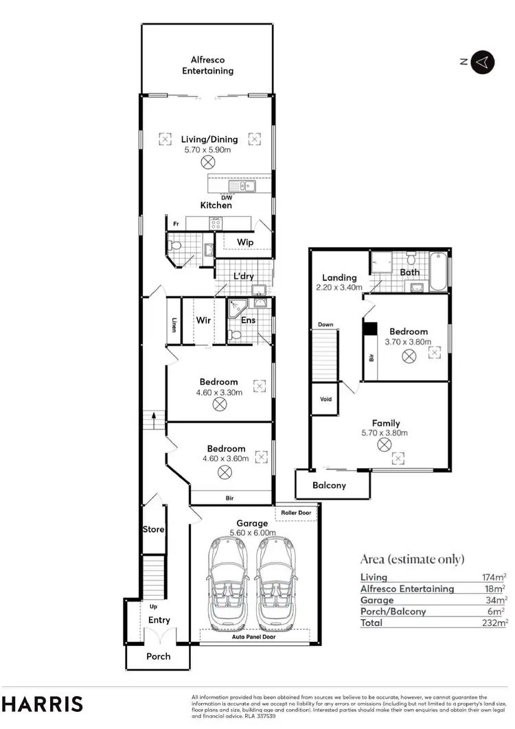 Floorplan of Homely house listing, 14 Endeavour Drive, Mccracken SA 5211