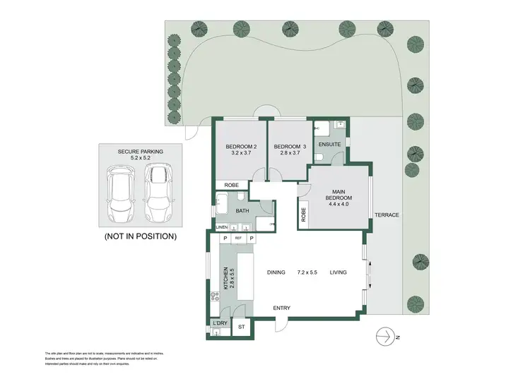 Floorplan of Homely apartment listing, 2/2A Hale Road, Mosman NSW 2088