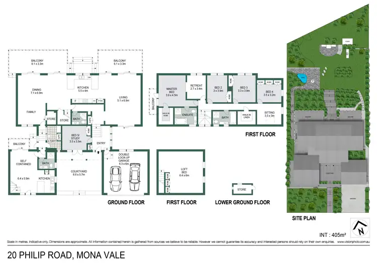 Floorplan of Homely house listing, 20 Philip Road, Mona Vale NSW 2103