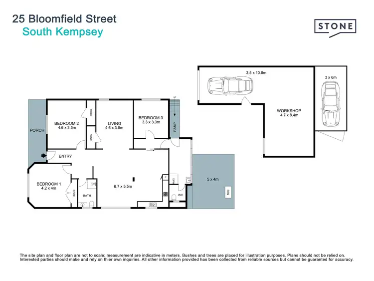 Floorplan of Homely house listing, 25 Bloomfield Street, South Kempsey NSW 2440