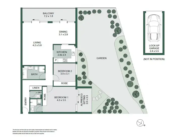 Floorplan of Homely apartment listing, 2/8-10 Montpelier Street, Neutral Bay NSW 2089