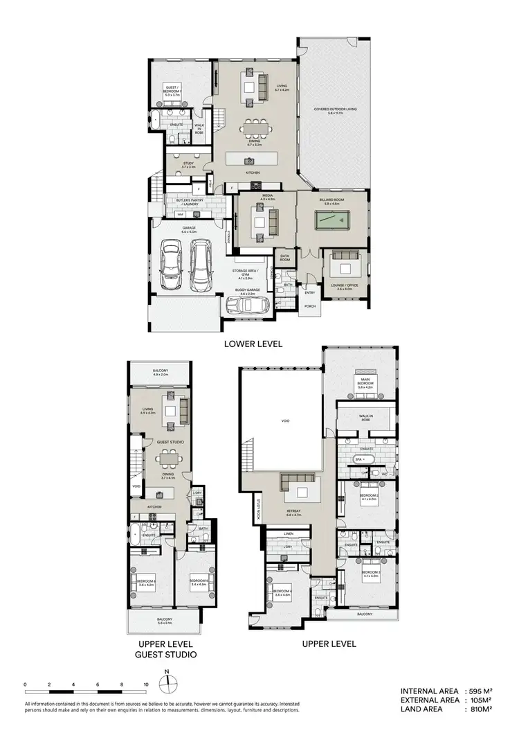 Floorplan of Homely house listing, 5 Sunset Beach Avenue, Yaroomba QLD 4573