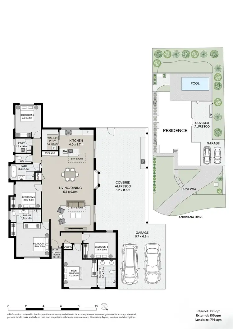 Floorplan of Homely house listing, 22 Andriana Drive, Buderim QLD 4556
