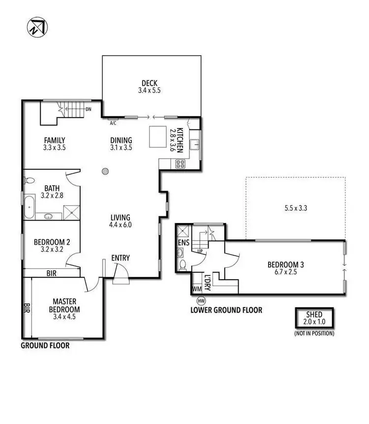 Floorplan of Homely house listing, 75 Tasman Highway, Waverley TAS 7250
