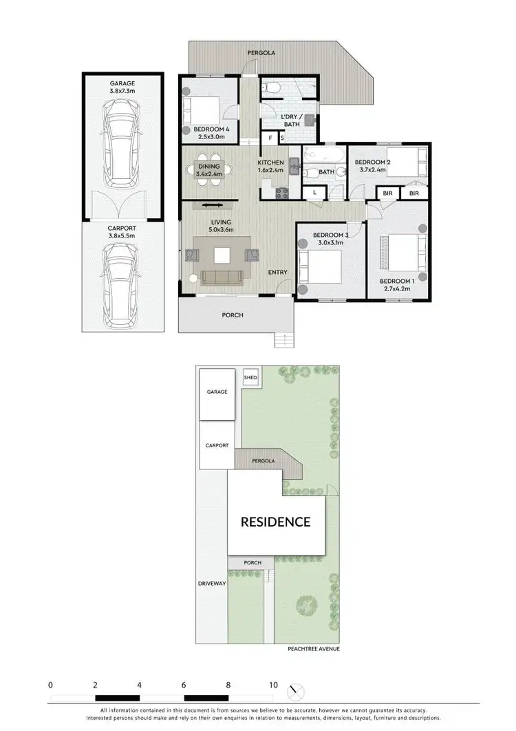 Floorplan of Homely house listing, 35 Peachtree Avenue, Constitution Hill NSW 2145
