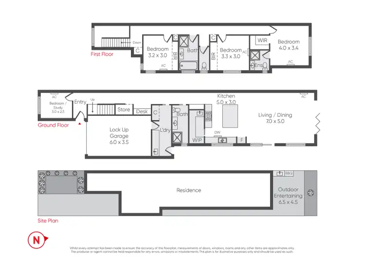 Floorplan of Homely house listing, 21 Blyth Street, Altona VIC 3018