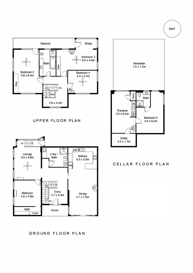 Floorplan of Homely house listing, 79 Penfold Road, Rosslyn Park SA 5072
