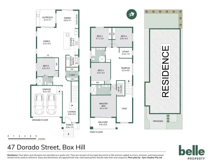 Floorplan of Homely house listing, 47 Dorado Street, Box Hill NSW 2765