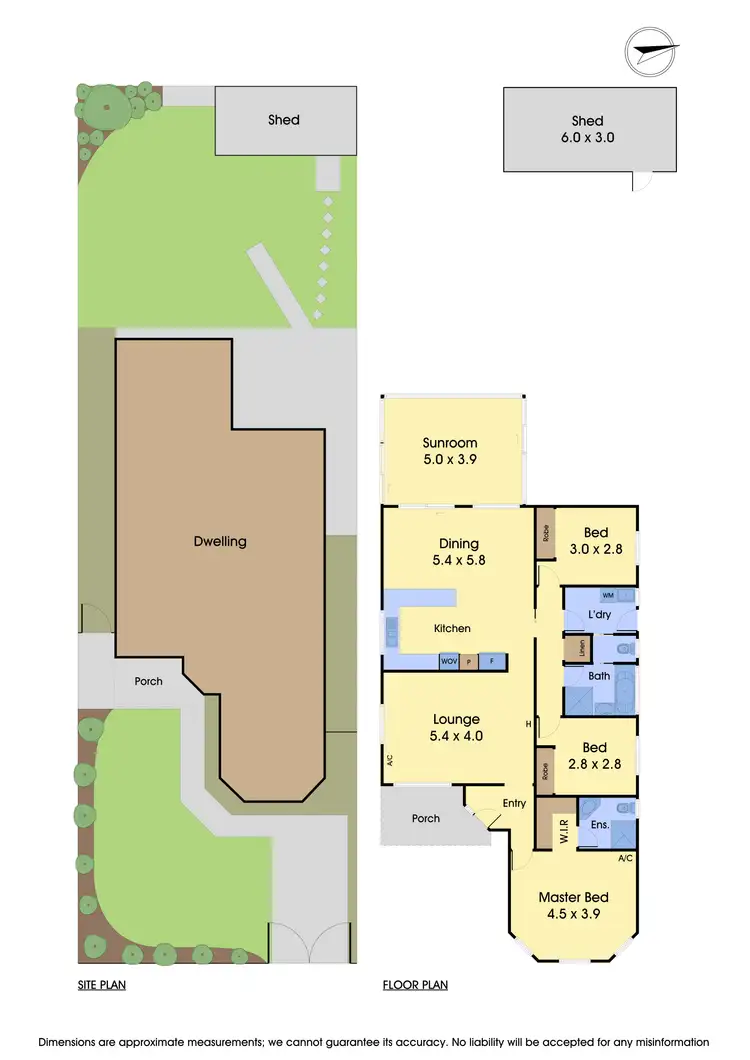 Floorplan of Homely house listing, 214 Merton Street, Altona Meadows VIC 3028