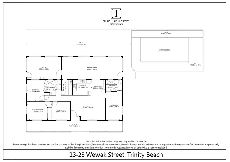 Floorplan of Homely house listing, 23-25 Wewak Street, Trinity Beach QLD 4879