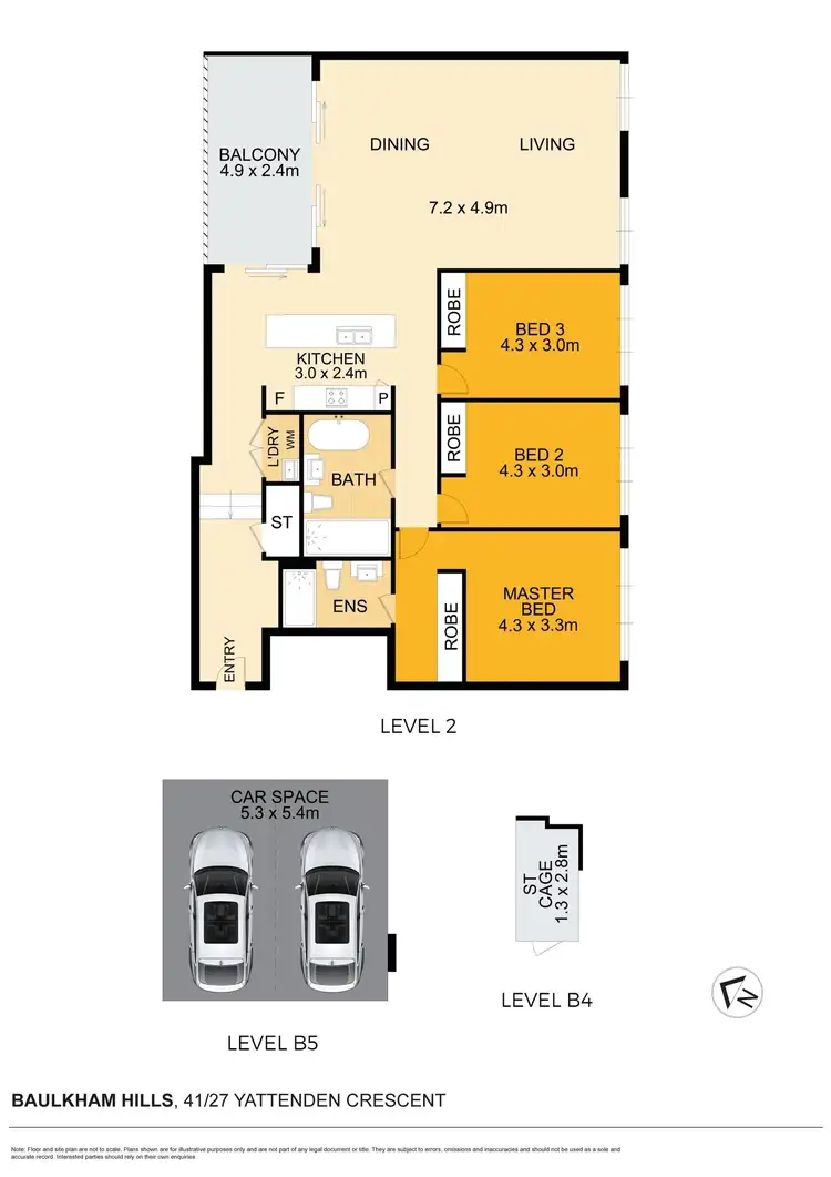 Floorplan of Homely unit listing, 41/27 Yattenden Crescent, Baulkham Hills NSW 2153