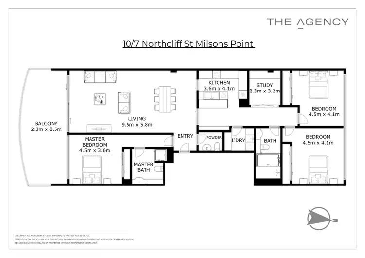 Floorplan of Homely apartment listing, 10/7 Northcliff Street, Milsons Point NSW 2061