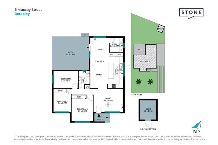 Floorplan of Homely house listing, 6 Massey Street, Berkeley NSW 2506