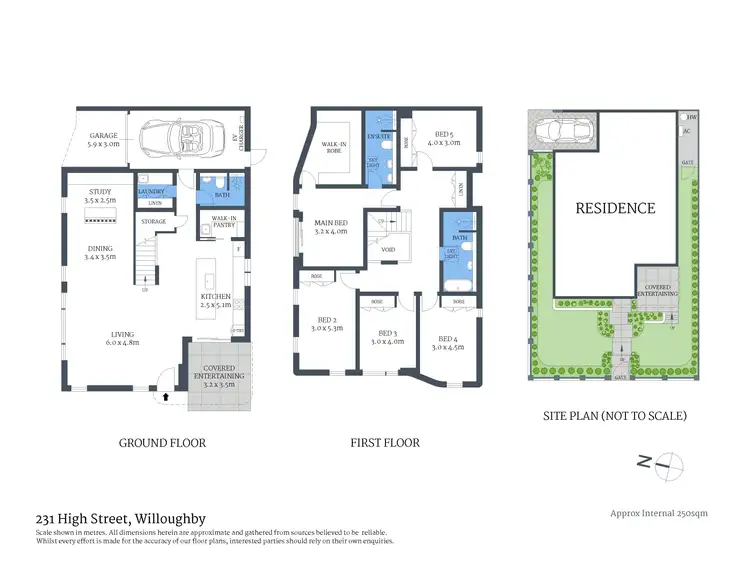 Floorplan of Homely house listing, 231 High Street, Willoughby NSW 2068