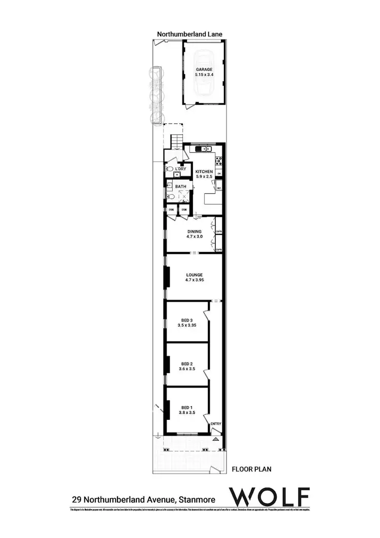 Floorplan of Homely house listing, 29 Northumberland Avenue, Stanmore NSW 2048