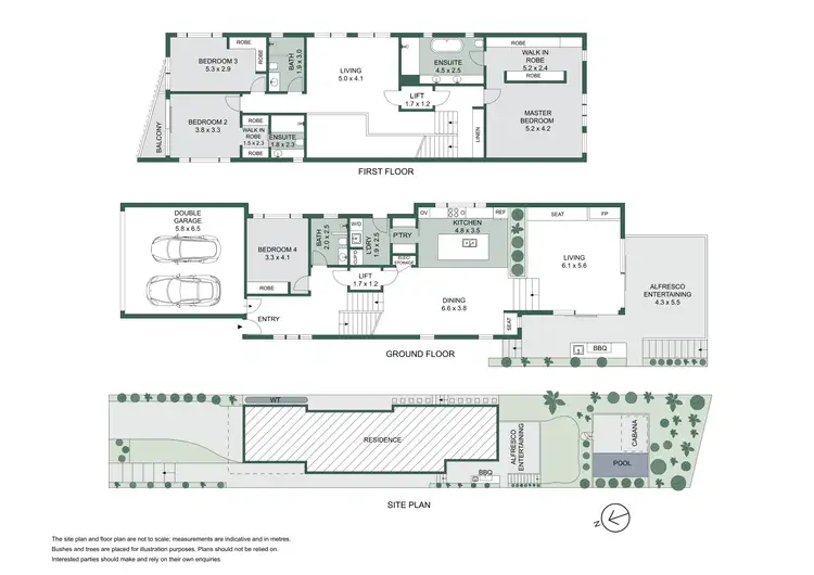 Floorplan of Homely house listing, 43 Grandview Grove, Seaforth NSW 2092