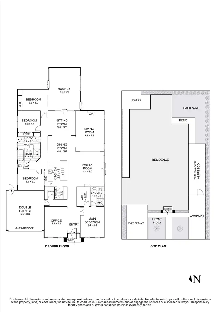 Floorplan of Homely house listing, 4 Highbury Drive, Hillside VIC 3037
