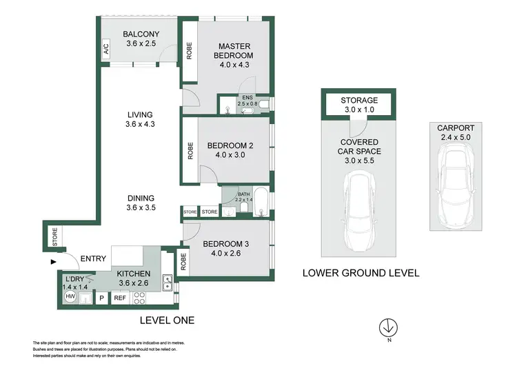 Floorplan of Homely apartment listing, 20/54 Landers Road, Lane Cove NSW 2066