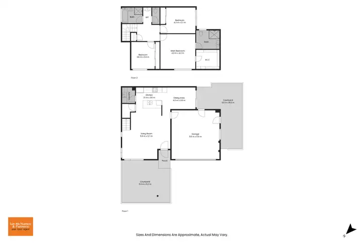 Floorplan of Homely townhouse listing, 4/18 Mulloon Street, Queanbeyan NSW 2620