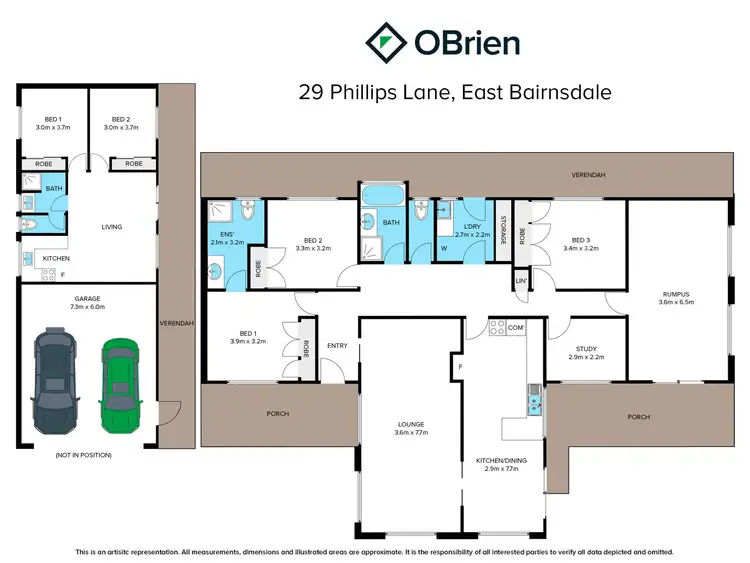 Floorplan of Homely house listing, 29 Phillips Lane, East Bairnsdale VIC 3875