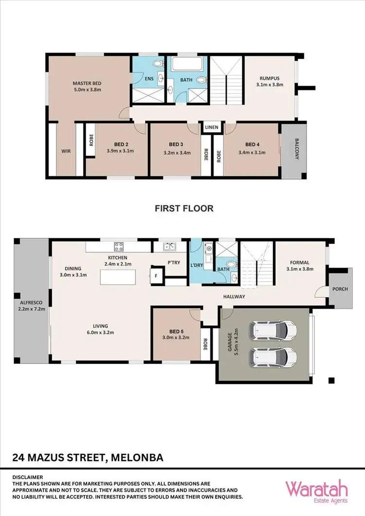 Floorplan of Homely house listing, 24 Mazus Street, Marsden Park NSW 2765