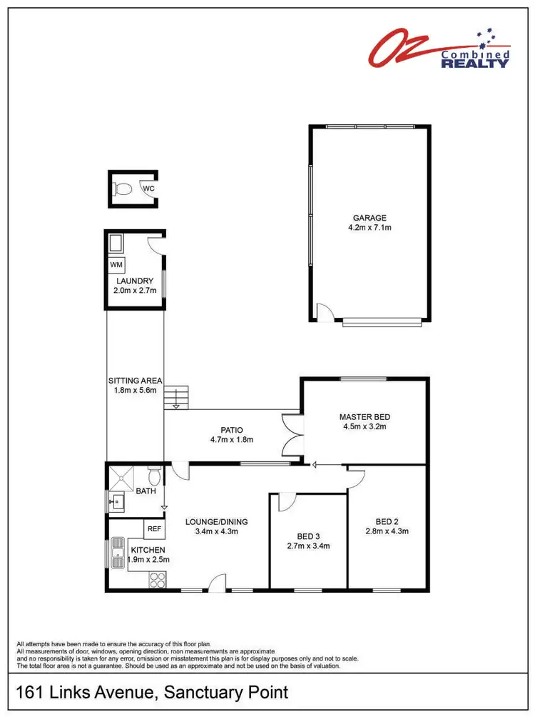 Floorplan of Homely house listing, 161 Links Avenue, Sanctuary Point NSW 2540