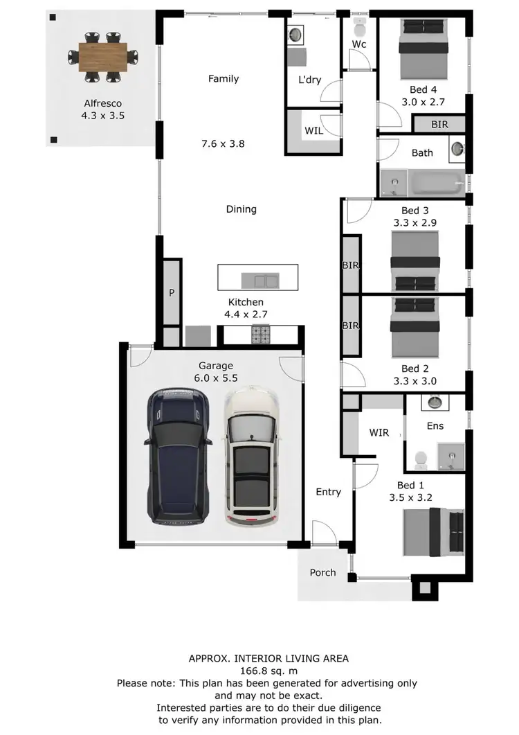 Floorplan of Homely house listing, 148 Streets Road, Leneva VIC 3691
