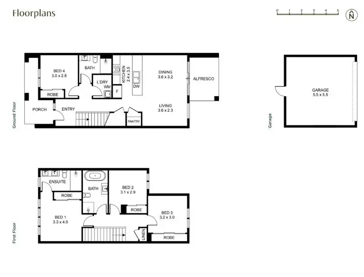 Floorplan of Homely house listing, 30 Bowerbird Loop, Oran Park NSW 2570