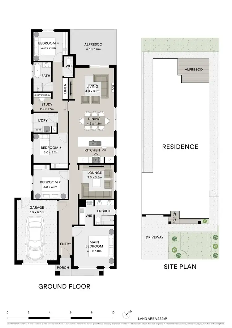 Floorplan of Homely house listing, 44 Rutledge Boulevard, North Geelong VIC 3215