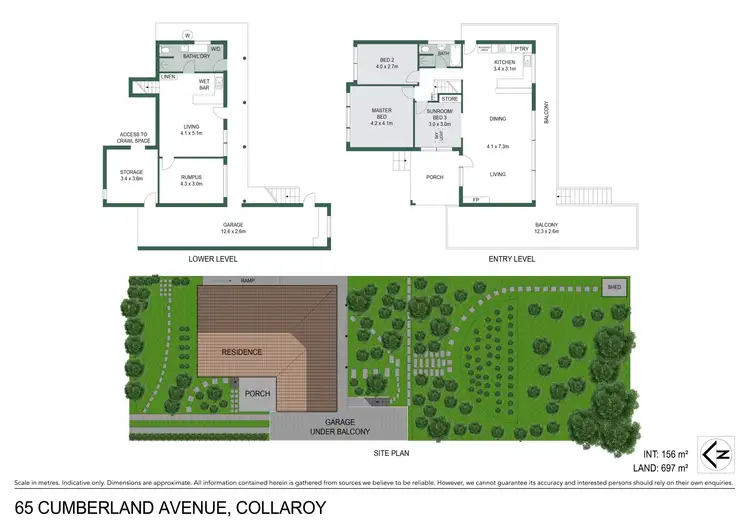Floorplan of Homely house listing, 65 Cumberland Avenue, Collaroy NSW 2097