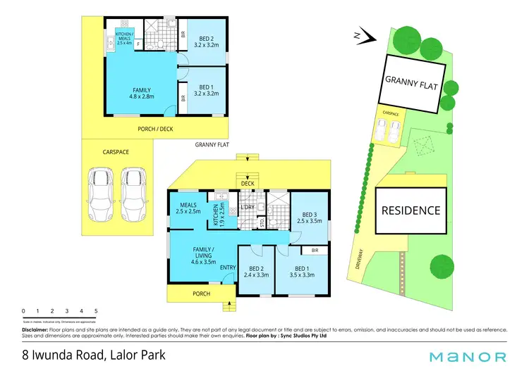 Floorplan of Homely house listing, 8 & 8A Iwunda Road, Lalor Park NSW 2147
