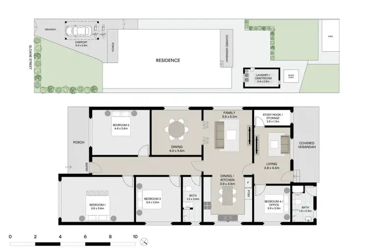 Floorplan of Homely house listing, 46 Sloane Street, Summer Hill NSW 2130