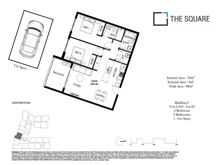 Floorplan of Homely apartment listing, 310/1 Isla Street, Schofields NSW 2762