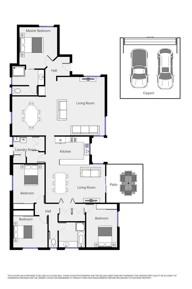 Floorplan of Homely house listing, 15 Smith Close, Mildura VIC 3500