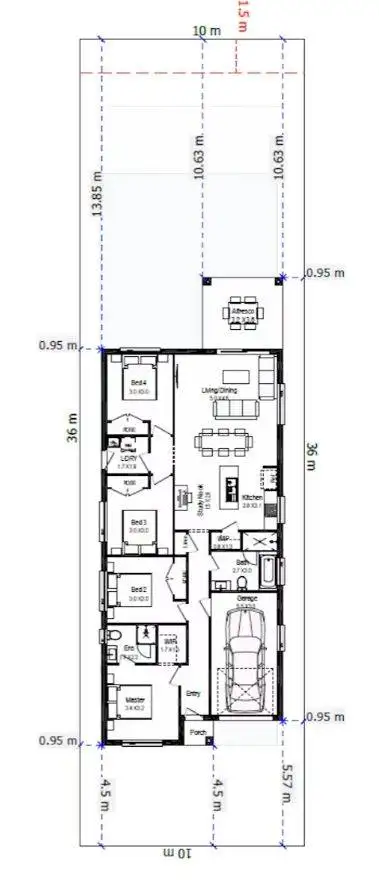 Floorplan of Homely house listing, Address available on request