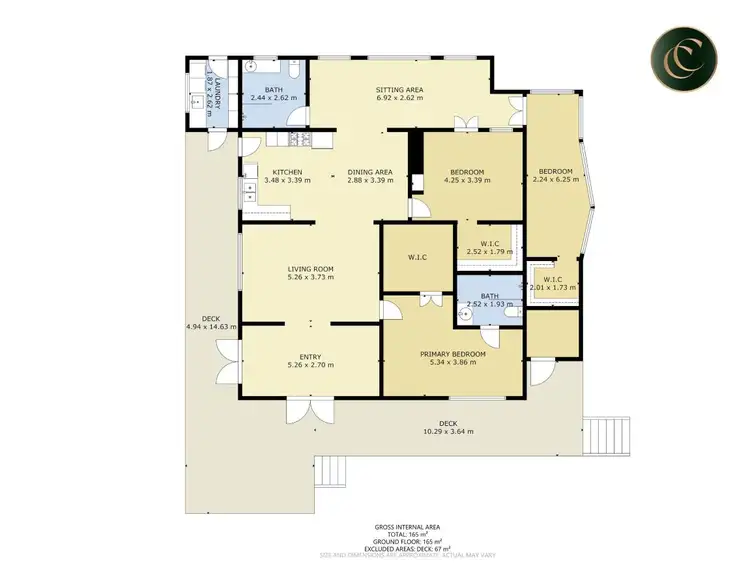 Floorplan of Homely rural property listing, 46 Abel Road, Lower Wonga QLD 4570