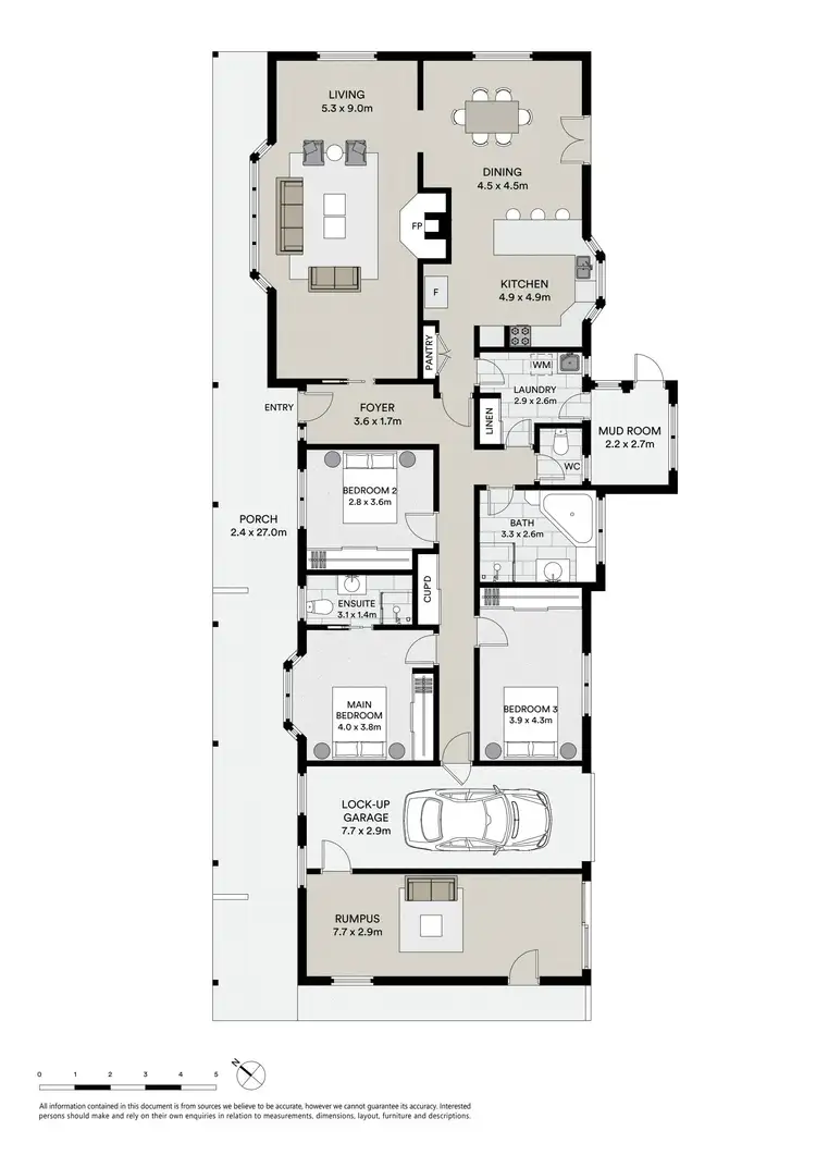 Floorplan of Homely house listing, 122 Kays Road, Sassafras TAS 7307