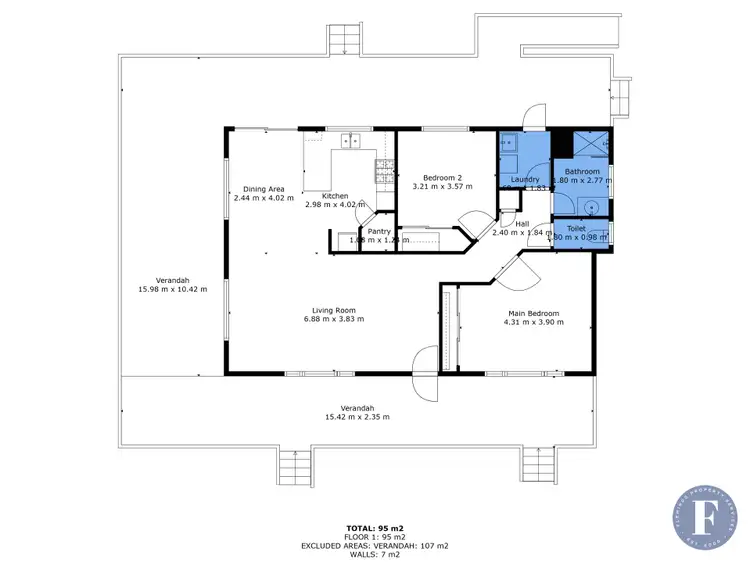 Floorplan of Homely rural property listing, 3691 Olympic Highway, Young NSW 2594