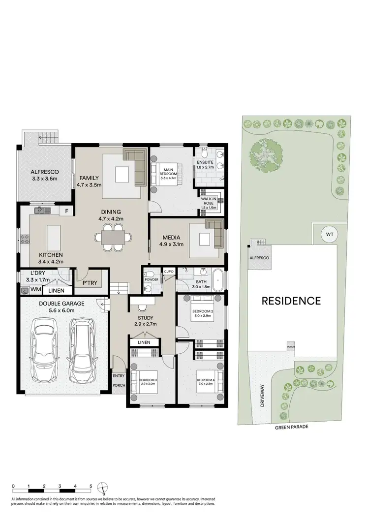 Floorplan of Homely house listing, 46 Green Parade, Valley Heights NSW 2777