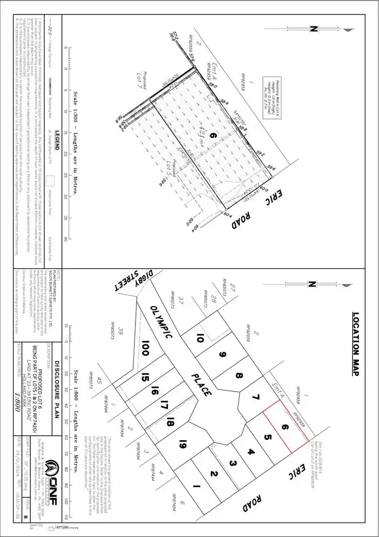 Floorplan of Homely land listing, LOT 6, 5 Digby Street, Holland Park QLD 4121